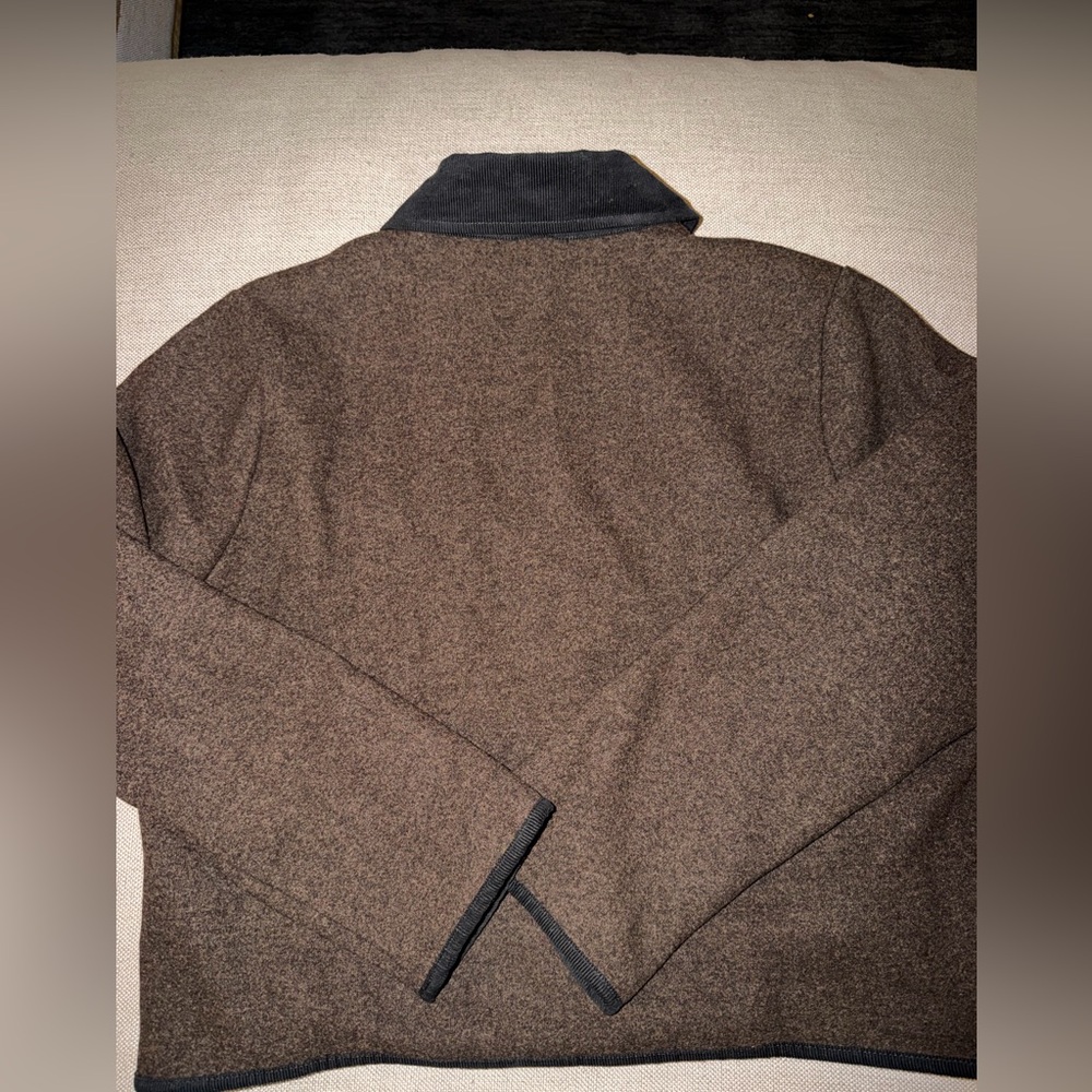 J CREW SIZE L Knit Lady Barn jacket in wool blend CN184 - Picture 6 of 6